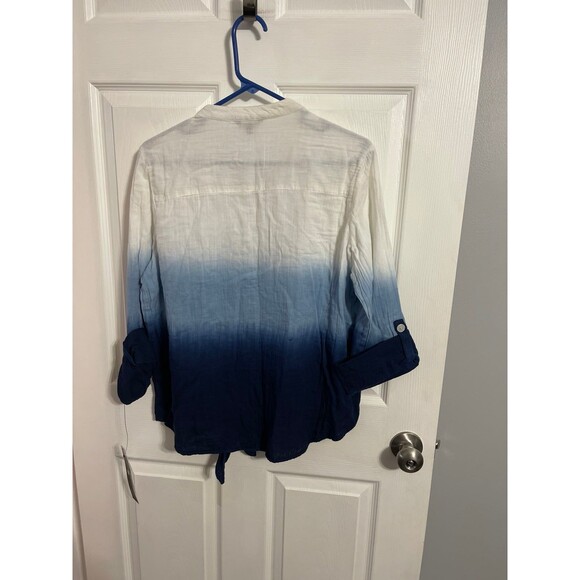 Unique Spectrum Hand Dyed Top  Size L New With Tags - Picture 4 of 6